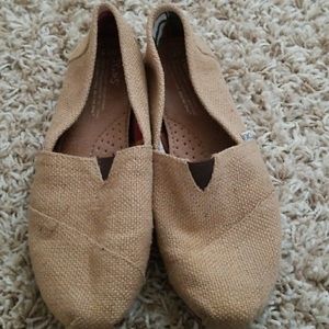 Burlap toms!